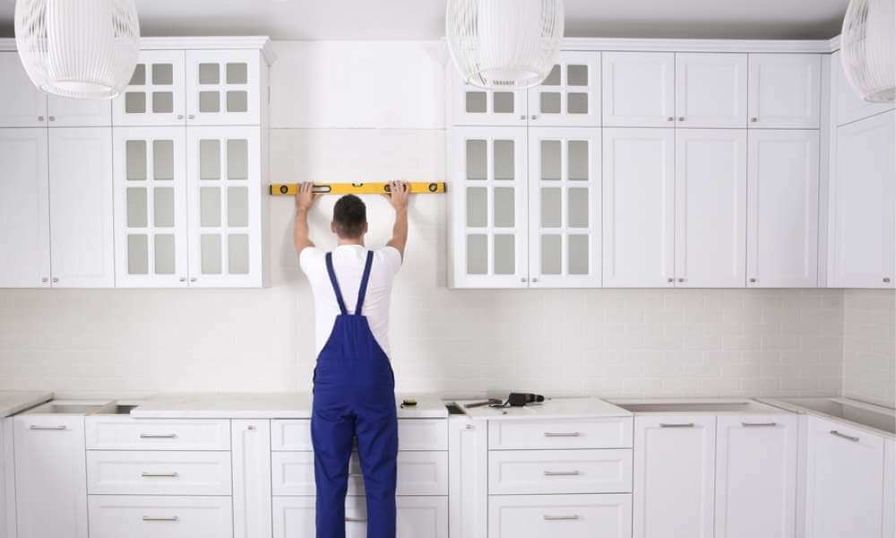 How To Install Upper Kitchen Cabinets